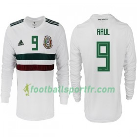 Tenue Mexique RAUL 9 Extérieur Coupe du monde 2018 Maillot de Foot ML